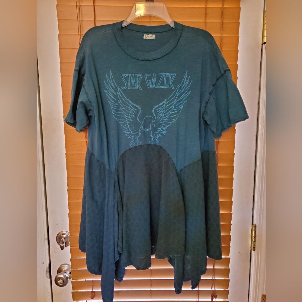 Free People Star Gazer The Jerry Lounge T Shirt Dress Size Xs